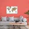 Gilded Map by All That Glitters Unframed Wall Canvas - iCanvas - 3 of 4