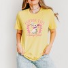 Cotton Tail Bunny Club Bubblegum - Women's Short Sleeve Graphic T-Shirt - 3 of 4