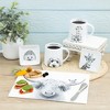 Pavilion Gift Company- Hedgehog - Pet Animal 4.25" Keepsake Trinket Jewelry Hedgehog Lover Home Decor Stoneware Dish - 3 of 4