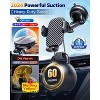 Itopfox Universal Car Phone Holder Mount for Windshield Dashboard Air Vent Hands Free Cell Phone GPS Navigation Camera Mount Fit iPhone Smartphone - 4 of 4