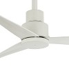 44" Minka Aire Modern Industrial Outdoor Ceiling Fan with Remote Control White Wet Rated for Patio Exterior Porch Gazebo Garage - 3 of 4