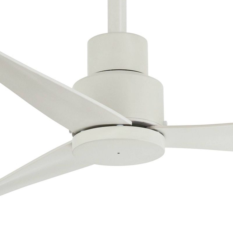 44" Minka Aire Modern Industrial Outdoor Ceiling Fan with Remote Control White Wet Rated for Patio Exterior Porch Gazebo Garage, 3 of 7