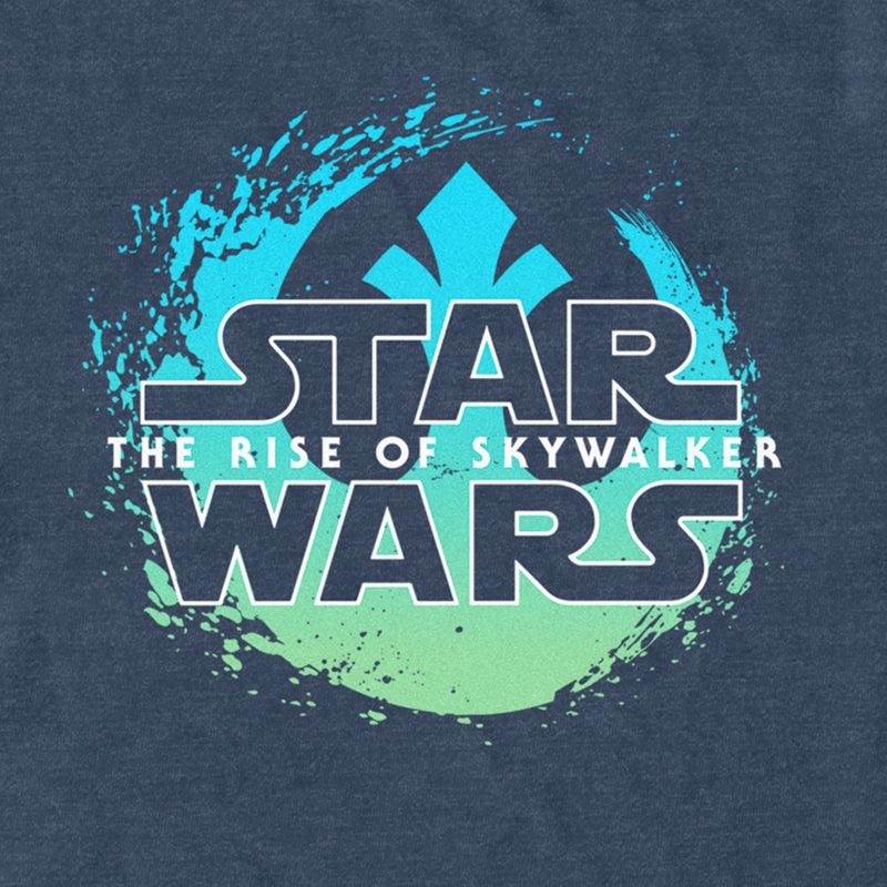 Men's Star Wars: The Rise of Skywalker Rebel Wave Logo T-Shirt, 2 of 4