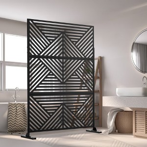 MAYEERTY 71x47 Simple and modern outdoor decorative screen partition - 1 of 4