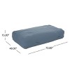 CAVINAS Indoor Suede Bean Bag Chair, Water Resistant Lounger Bean Bag Suitable for Bedroom Living Room - 2 of 4