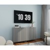 Buffet Cabinet with Storage, Sideboard Cabinet with Fluted Doors, Storage Cabinet for Living Room, Entryway - 4 of 4