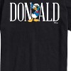 Men's - Disney - Simple Donald Font Short Sleeve Graphic T-Shirt - 2 of 4