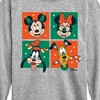 Boys' - Disney - Mickey And Friends Christmas Long Sleeve Graphic T-Shirt - 2 of 4