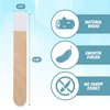 Darice Self-Adhesive Popsicle Sticks for Crafts – 500 Jumbo Wooden Sticks with Adhesive Tips - 4 of 4