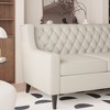 VYNXARIA 78.75inch 3-Seater Sofa,Button-Tufted Backrest,Comfy Cushions,Mid-Century Modern Design for Living Room & Bedroom - 4 of 4