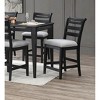 Osparple Outdoor Dining Chairs Set of 2 Modern Patio Chairs with  Upholstered Cushion Seat for Patio, Outside, Yard, Kitchen - 2 of 4