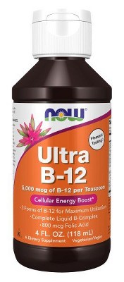 Ultra B-12 by Now Foods  -  4 oz Liquid