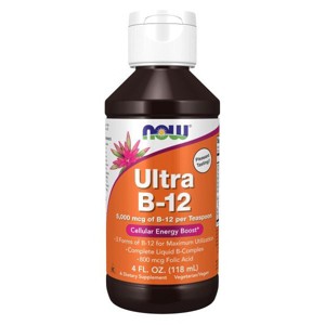 Ultra B-12 by Now Foods  -  4 oz Liquid - 1 of 3