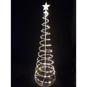 Celebrations - LED - Spiral Cone with Star - Yard Decor - 6 ft. - Case of 6 - 1 of 1