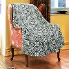Moroccan Style Couch Throw Blanket, Lightweight Soft Cozy All Seasons Lounging Blanket Throw, Retro Decor Blanket, Christmas Gifts - Catalonia - 2 of 4