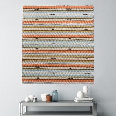 Painted Desert Multicolor Quilted Reversible Throw Blanket