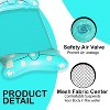 Cute Bow-Knot Lounge Floatie Water Chair, Saddle, Drifter Pool Hammock for Adults - Blue - 4 of 4