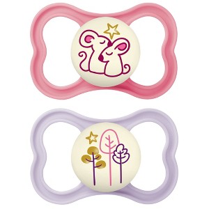 MAM Air Night Pacifier 16+M - 2pk - 1 of 4