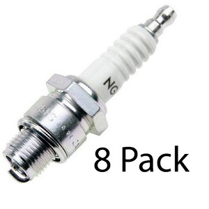 NGK 8 Pack of Genuine OEM Standard Spark Plugs - B7HS-10-8PK - 1 of 1