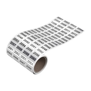 Unique Bargains Office Warehouse Self-Adhesive Consecutive Number Sticker Labels - 1 of 4