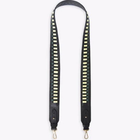 Salt Strap THE CLASSIC SALT CROSSBODY Bag Strap Black and White chevron ZOE