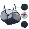 Unique Bargains Folding Mesh Laundry Hamper 23.78 Gallon 1 Pc - 4 of 4