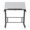 studio designs Triflex Modern Adjustable to Standing Height Table: Dual Tilt, 10-Year Warranty - 3 of 4