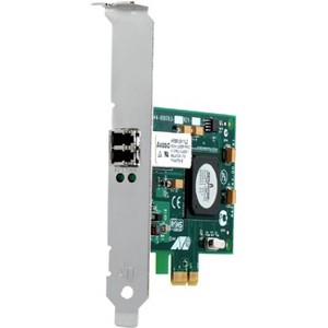 Allied Telesis 1000SX SC PCI Express x1 Adapter Card Optical Fiber TAA Compliant - 1 of 1