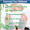 5 Star Super Deals Japanese Deluxe Foot Pads – Natural Bamboo Vinegar & Charcoal for Overnight Wellness, 28 Pads + Adhesives - 4 of 4