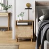 Nathan James Beacon Seagrass Nightstand Light Brown - 3 of 4
