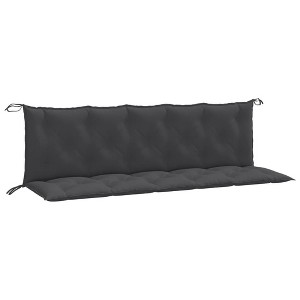 vidaXL Garden Bench Cushion Melange Anthracite 100% Polyester - 1 of 4