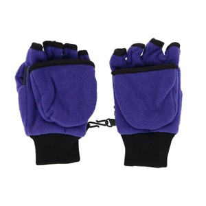 Iceberg Polar Wear Girl's 4-7 Winter Fleece Convertible Fingerless Glove to Mitten - 1 of 4