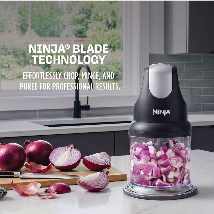 Ninja 200W Express Food Choppers Gray NJ100GR, 6 of 8
