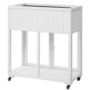 62.4" Portable Greenhouse-Movable Storage Box & Adjustable Shelves for Balcony - 1 of 3