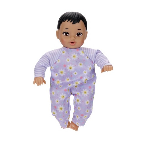 Perfectly Cute Basic Baby Girl 14 Baby Doll - Brunette And Brown Eyes :  Target