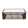 Treasure Trove Accents Cocktail Table with Casters Briar Creek Dark Brown - 3 of 4