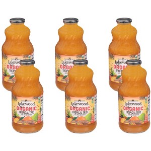 Lakewood Organic Tropical Trio Juice - Case of 6/32 fz - 1 of 4