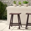 WestinTrends Outdoor Patio Adirondack Counter Height Stool Chair - 2 of 4