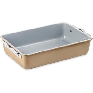 Bakken Swiss Roaster Pan - Aluminized Steel with Ceramic Non-Stick Coating, Heavy-Duty, Perfect Size for Various Baking - 1 of 4