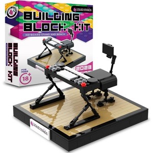 Liquid Stands Keyboard Piano Stand Building Block Set for Adults - 195 Piece - Music Gifts for Musicians - Cool Office Desk Music Studio Decor - 1 of 4