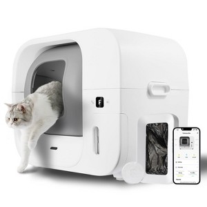Furbulous Automatic Cat Litter Box Auto-Packing Trash Bags Deodorant Bars-Choose Your Set - 1 of 4