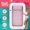 POOLSIDER Inflatable Tanning Pool Lounger | Large Inflatable Tanning Bed for Adults | Tanning Float - 2 of 4
