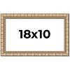 PosterPalooza | 18x10 Modern Bamboo Picture Frame, UV Acrylic, 5 Finishes - 2 of 4