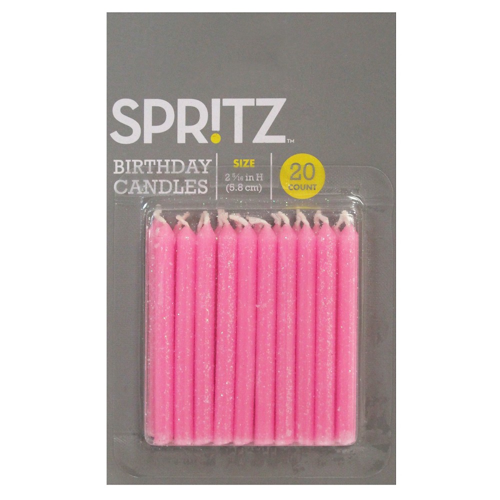20ct Birthday Candle  - Spritz&amp;#8482;
