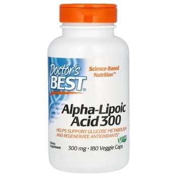 Doctor's Best Alpha-Lipoic Acid Veggie Caps, Dietary Supplements