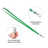 Unique Bargains Polyester Wear-resistant Lightweight ID Card Neck Lanyards with Hook 20 Pcs - 3 of 4