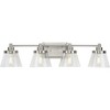 Progress Lighting Hinton 4-Light Brushed Nickel Bath Vanity - 2 of 4
