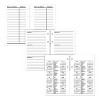 Financial Desk Calendar Refill, 3.5 x 6, White Sheets, 12-Month (Jan to Dec): 2026 - 2 of 4