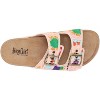 Hey Girl by Corkys Womens Wannabe Platform Slide Sandal, Multi Crochet - 4 of 4