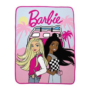 46"x60" Barbie Kids' Throw - 1 of 4